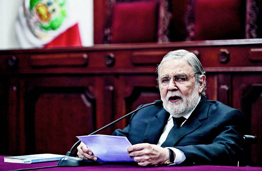 Ernesto Blume excluye testimonio de Jorge Yoshiyama en ponencia